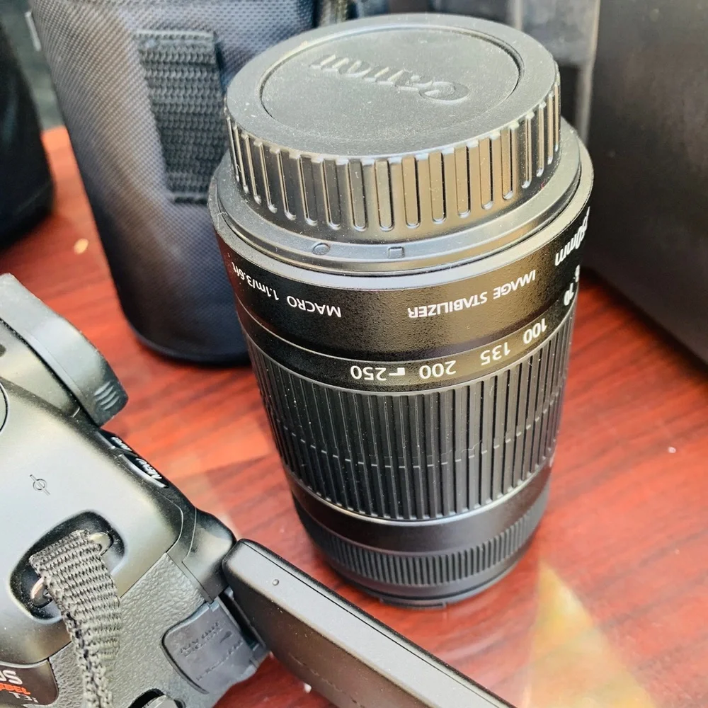 Complete Set Canon Camera with Extra Lens